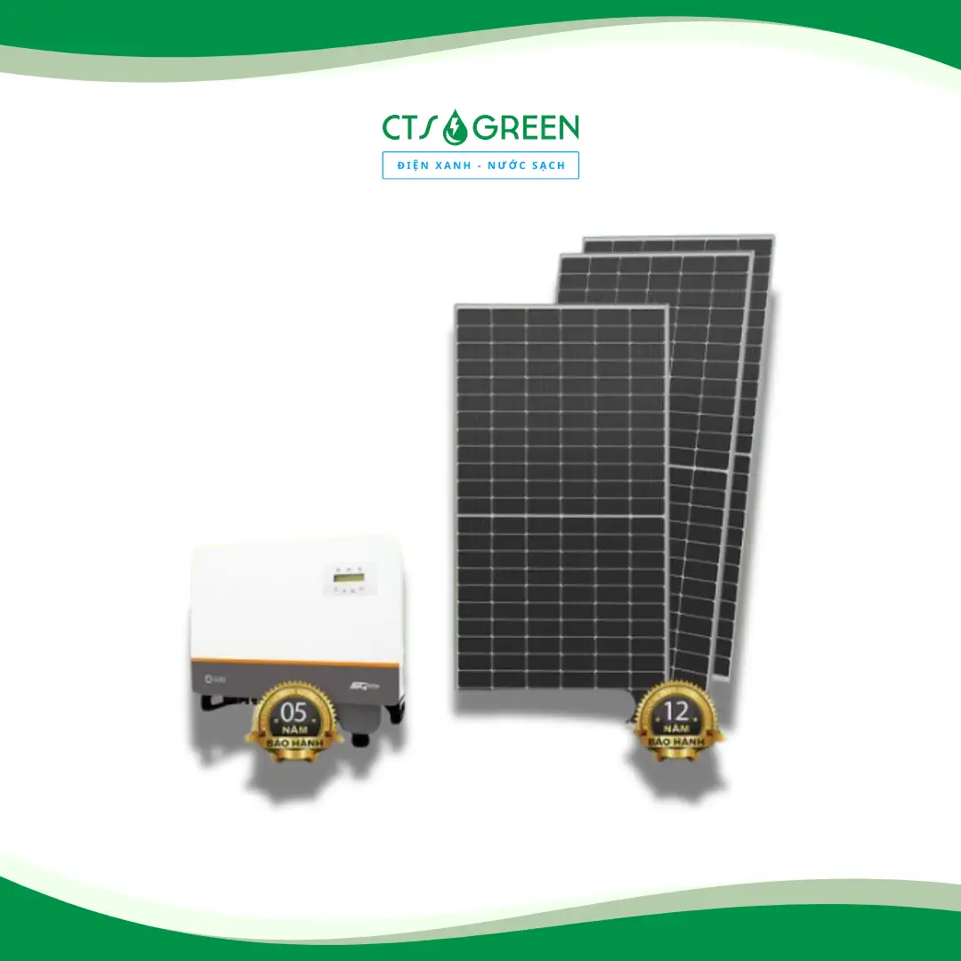 Hệ thống 50kW điện năng lượng mặt trời hòa lưới