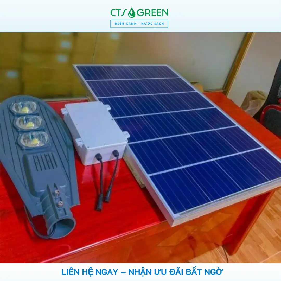 Đèn Cao áp năng lượng mặt trời 60W Siêu sáng 2581 Đèn Cao áp năng lượng mặt trời 60W Siêu sáng