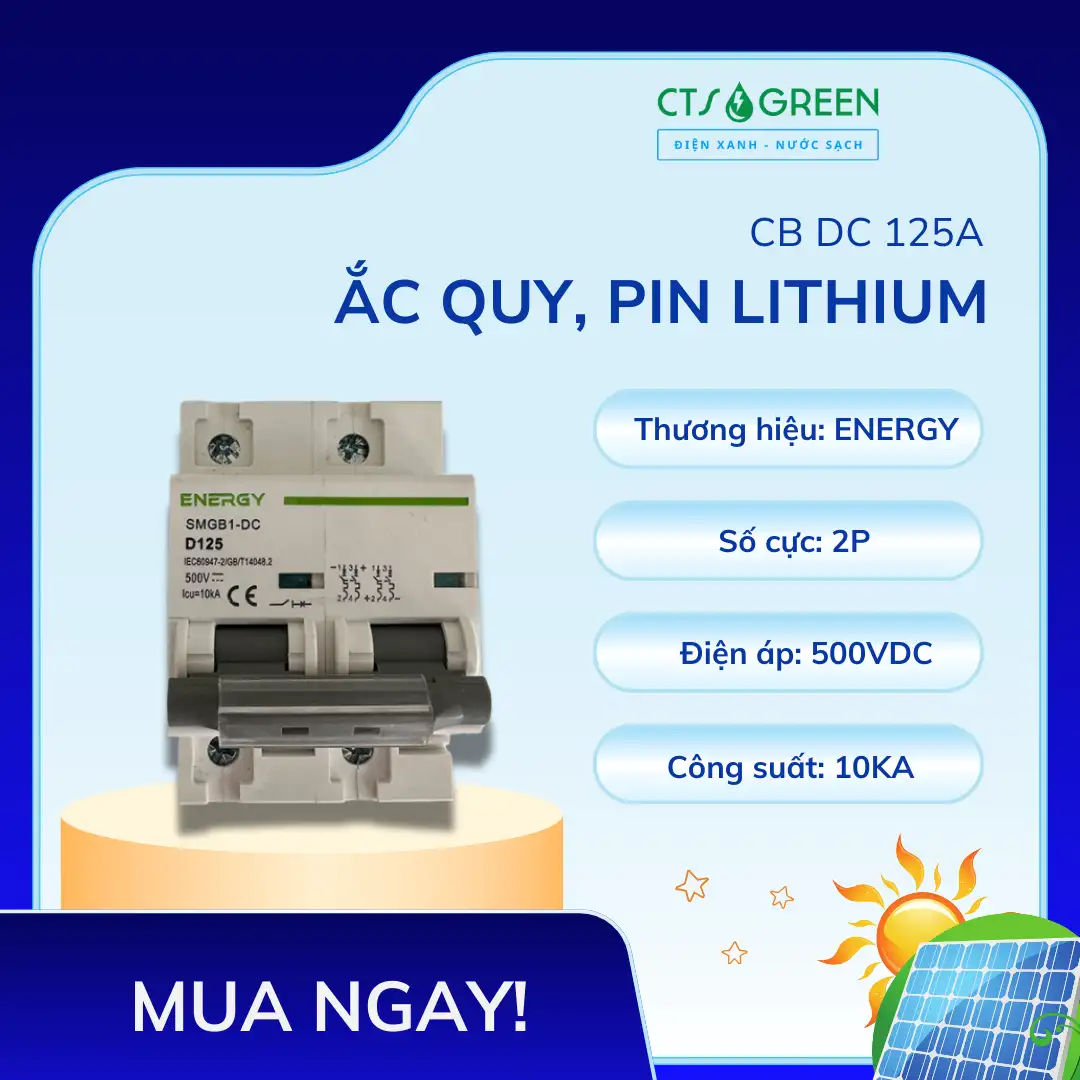 CB DC 125A cho Ắc Quy, Pin Lithium 3009 CB DC 125A cho Ắc Quy, Pin Lithium