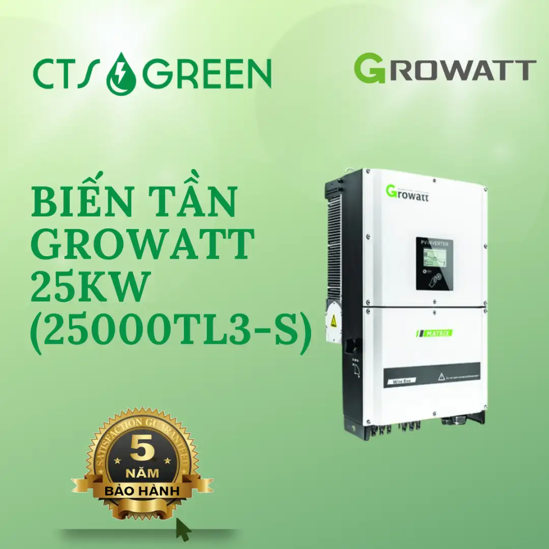 Biến tần Growatt 25kW (25000TL3-S)