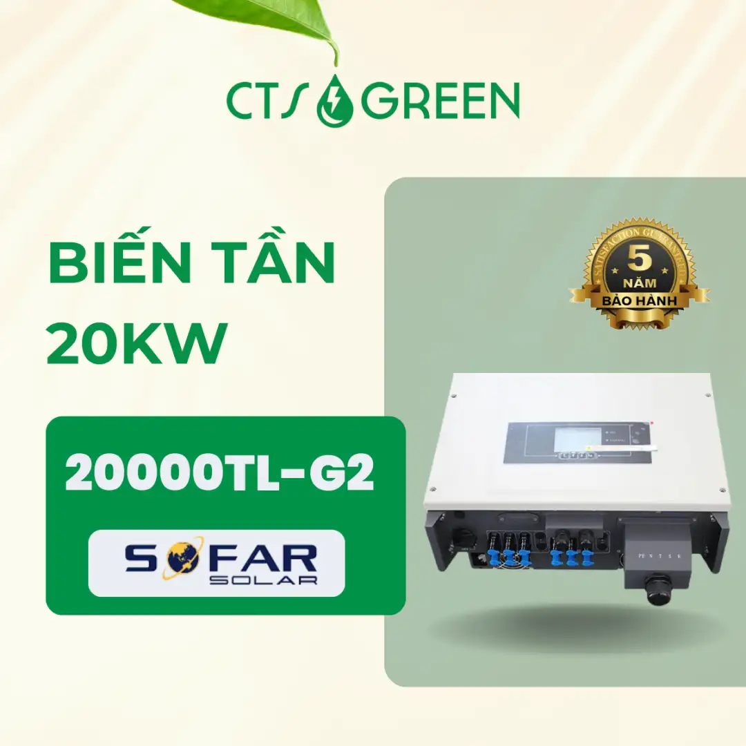 Biến tần Sofar 20kW | Inverter Sofar 20000TL-G2 2550 Biến tần Sofar 20kW | Inverter Sofar 20000TL-G2
