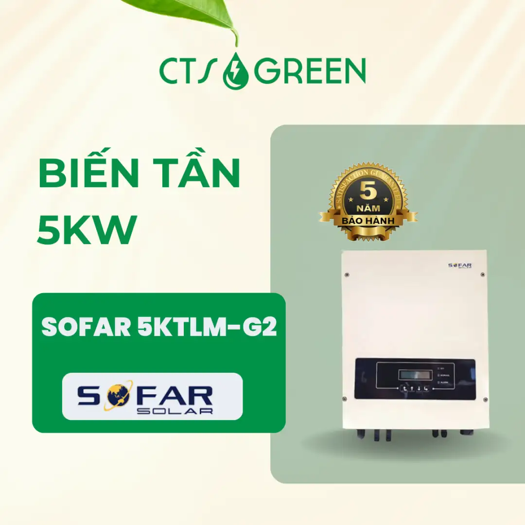 Biến tần Inverter Sofar 5kW 5KTLM-G2 2638 Biến tần Inverter Sofar 5kW 5KTLM-G2