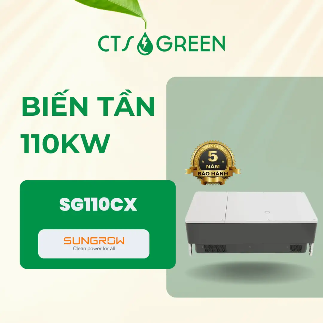 Inverter On-Grid Sungrow 110kW 3 pha – SG110CX 3286 Inverter On-Grid Sungrow 110kW 3 pha – SG110CX