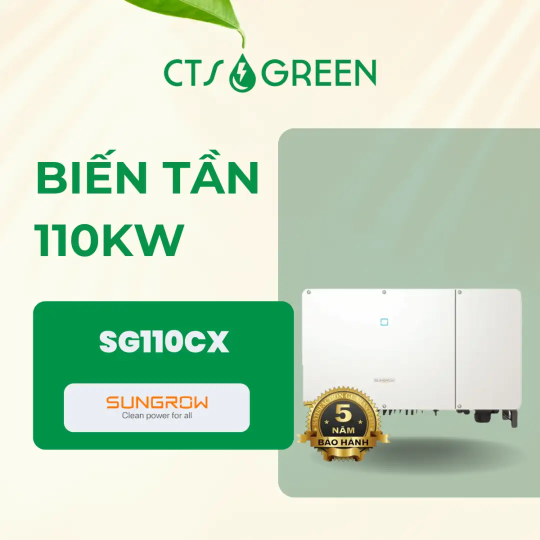 Biến tần Sungrow 110kW | SG110CX