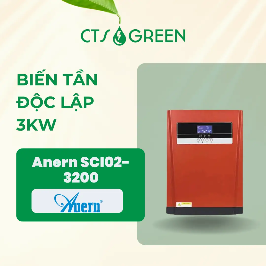 Biến tần độc lập 3kW | Inverter Off-grid 3kW Anern