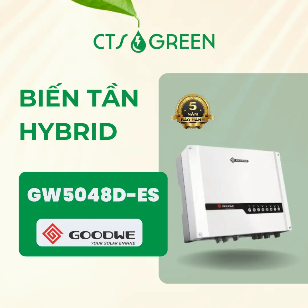 Biến tần Inverter Hybrid Goodwe GW5048D-ES 2859 Biến tần Hybrid Goodwe GW5048D-ES
