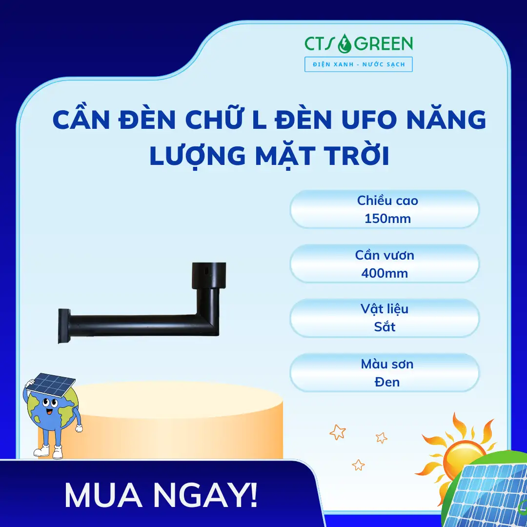 Giải pháp hòa lưới bám tải Zero Export, hệ thống điện mặt trời không phát ngược lưới 8283 Cần đèn chữ L đèn UFO năng lượng mặt trời