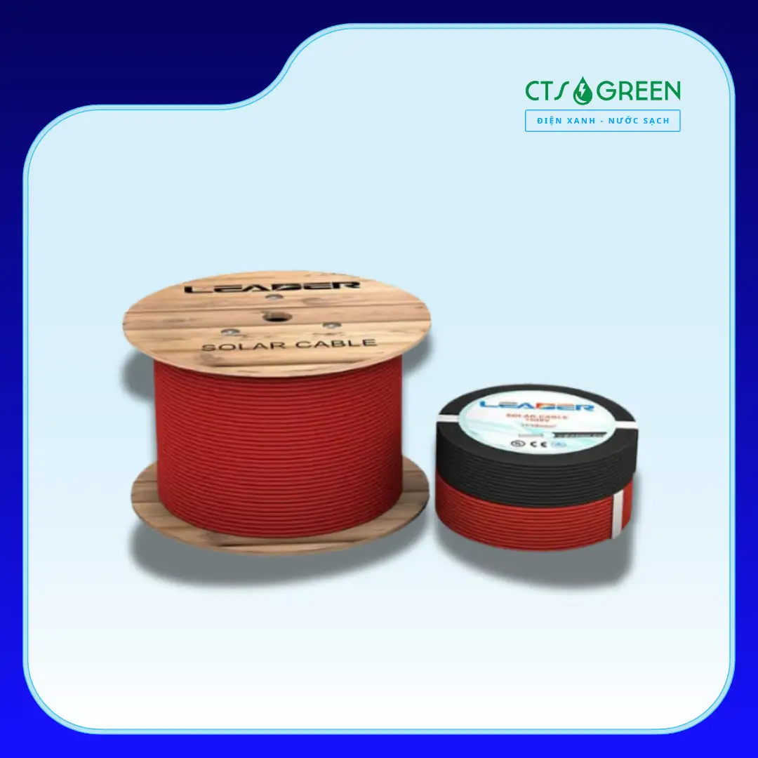 Cáp DC 10 mm² LEADER cho Điện mặt trời 2979 Cáp DC 10 mm² LEADER cho Điện mặt trời