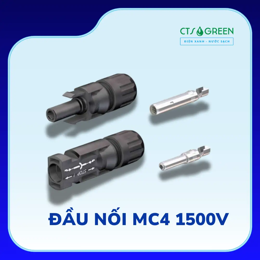 Đầu Nối MC4 1500V Điện Năng Lượng Mặt Trời 2958 Đầu Nối MC4 1500V Điện Năng Lượng Mặt Trời