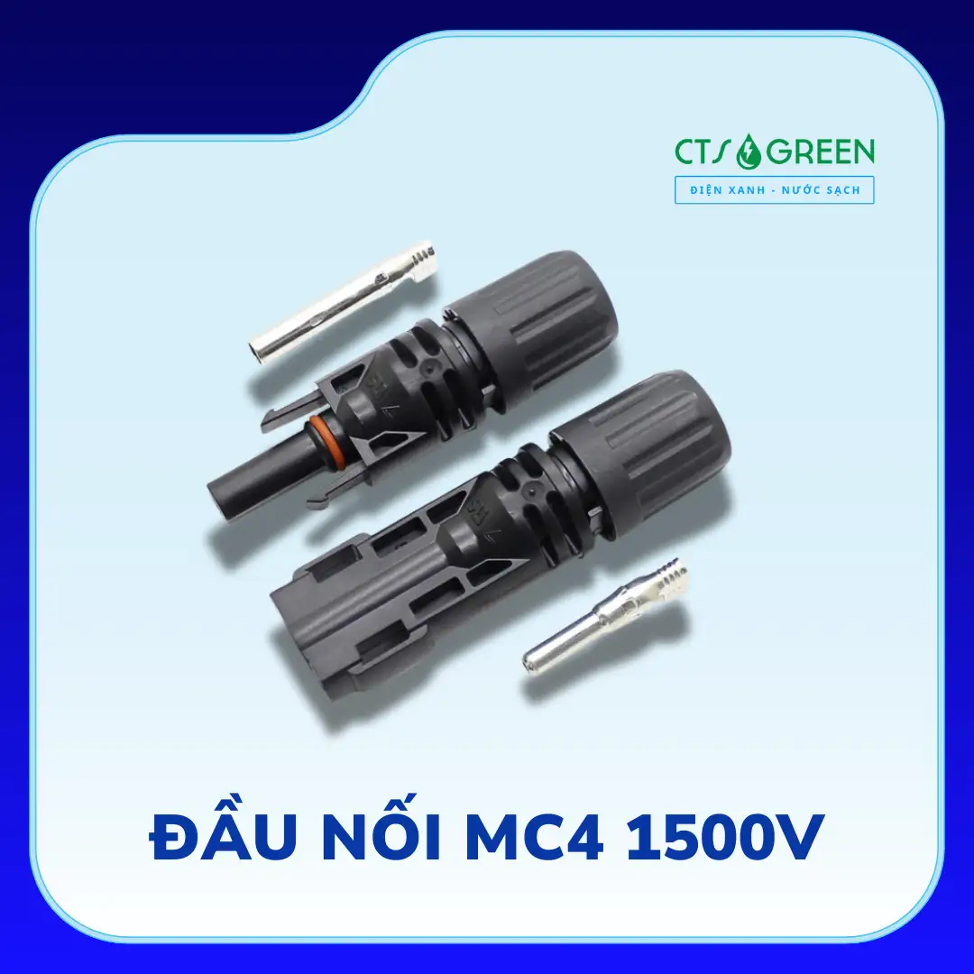 Đầu Nối MC4 1500V Điện Năng Lượng Mặt Trời 2958 Đầu Nối MC4 1500V Điện Năng Lượng Mặt Trời