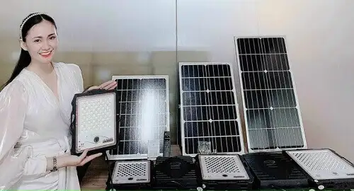 Đèn Camera năng lượng mặt trời 100W