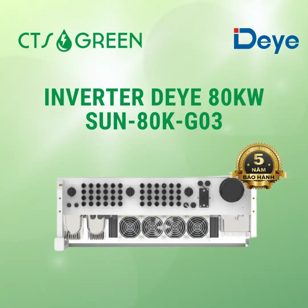 Inverter Deye 80kW | Biến tần hòa lưới Deye SUN-80K-G03 1949 Inverter Deye 80kW | Biến tần hòa lưới Deye SUN-80K-G03