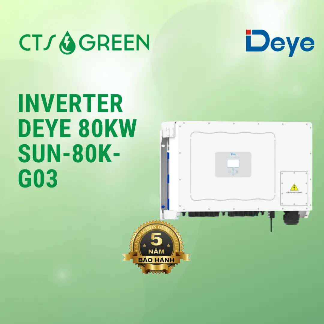 Inverter Deye 80kW | Biến tần hòa lưới Deye SUN-80K-G03 1949 Inverter Deye 80kW | Biến tần hòa lưới Deye SUN-80K-G03