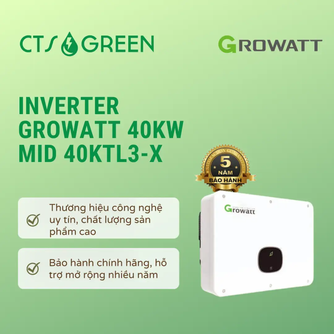 Inverter Growatt 40kW MID 40KTL3-X