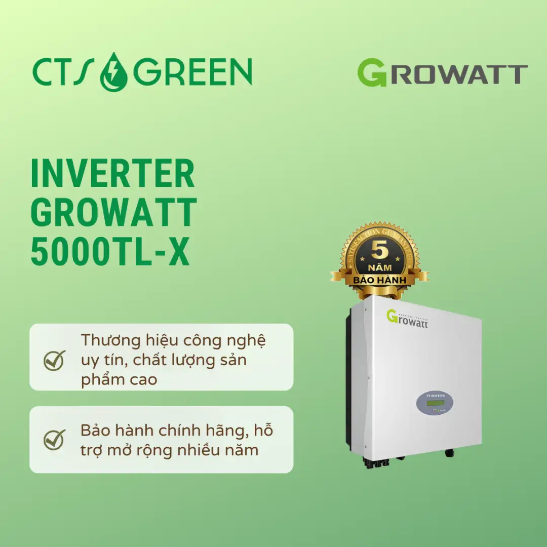 Biến tần growatt 5kW I Inverter Growatt 5000TL-X 2313 Biến tần growatt 5kW I Inverter Growatt 5000TL-X