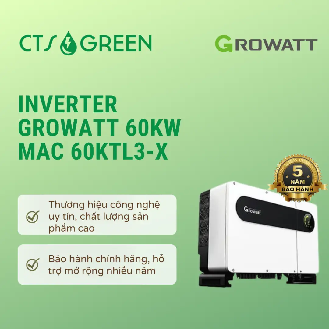 Inverter Growatt 60kW MAC 60KTL3-X 2239 Inverter Growatt 60kW MAC 60KTL3-X