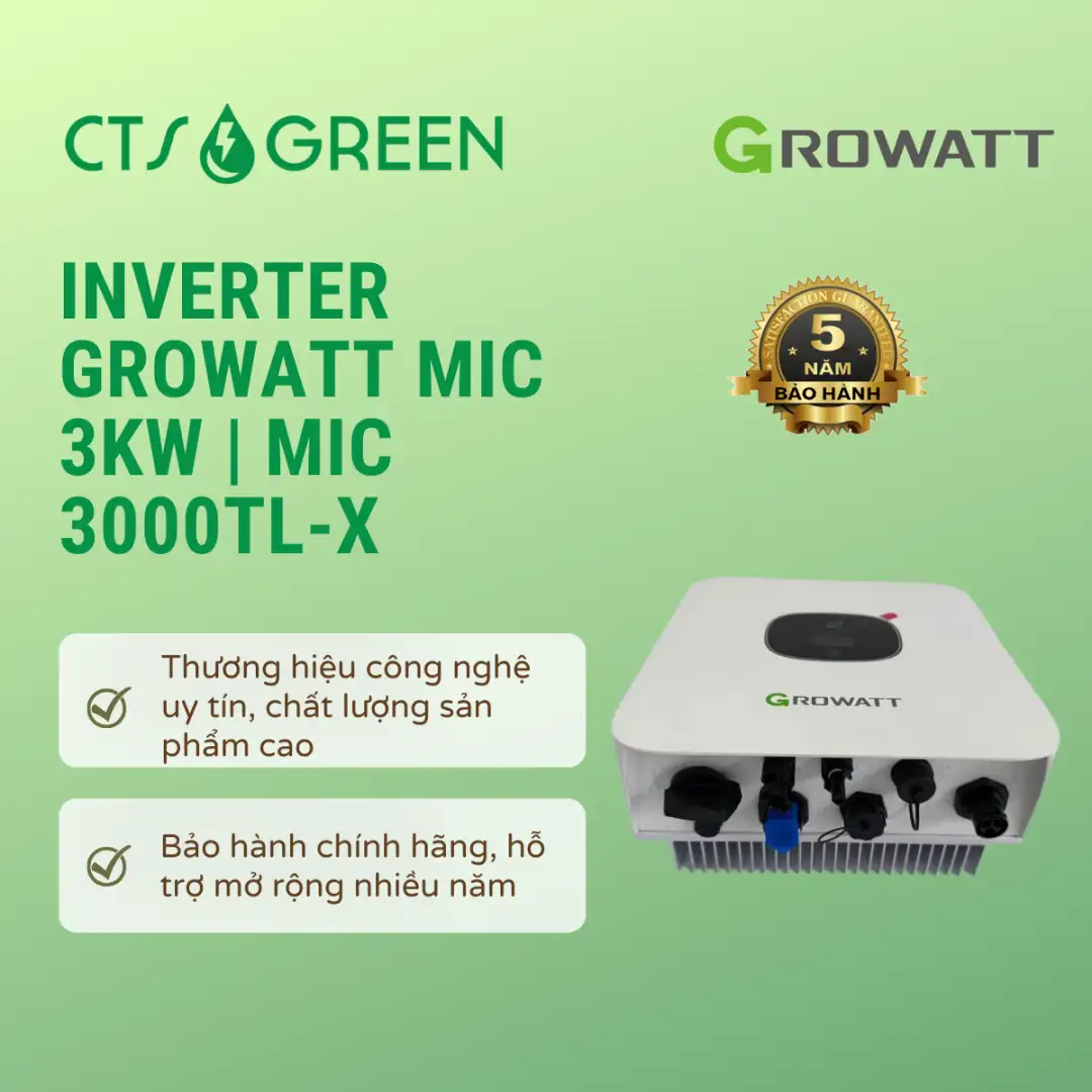 Inverter Growatt MIC 3kW | MIC 3000TL-X 2128 Inverter Growatt MIC 3kW | MIC 3000TL-X