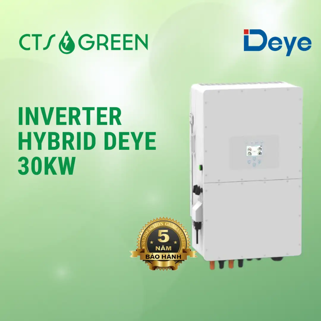 Inverter Hybrid DEYE 30kW | Biến tần có lưu trữ 30kW 2032 Inverter Hybrid DEYE 30kW | Biến tần có lưu trữ 30kW