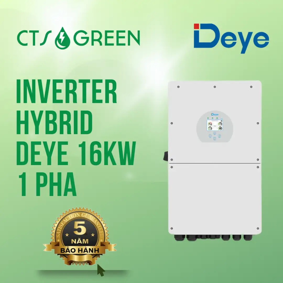 Inverter Hybrid Deye 16kW 1 Pha