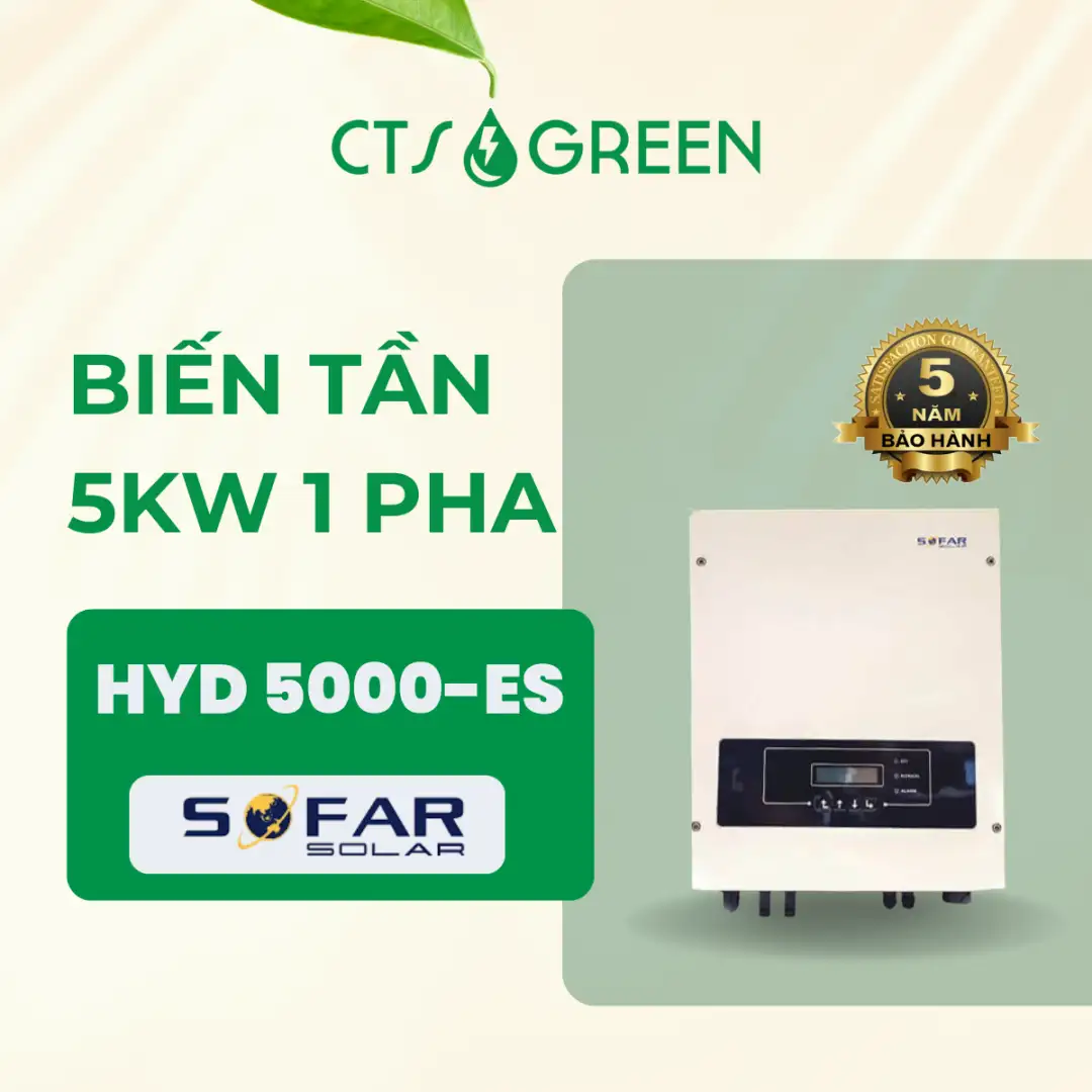 Inverter Hybrid Sofar 5kW | Sofar HYD 5000-ES