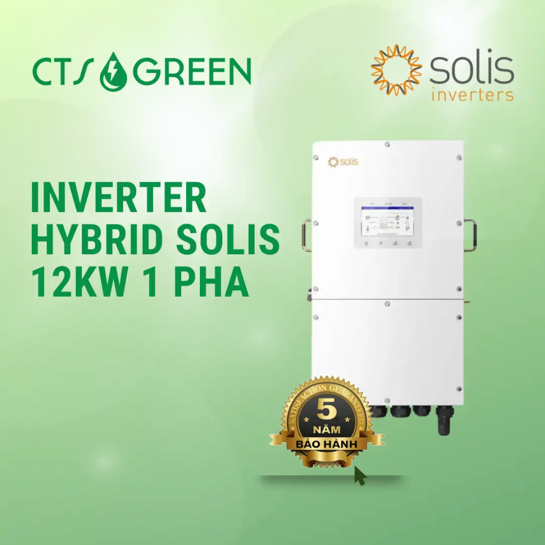 Inverter Hybrid Solis 12kW 1 Pha S6-EH1P12K03-NV-YD-L