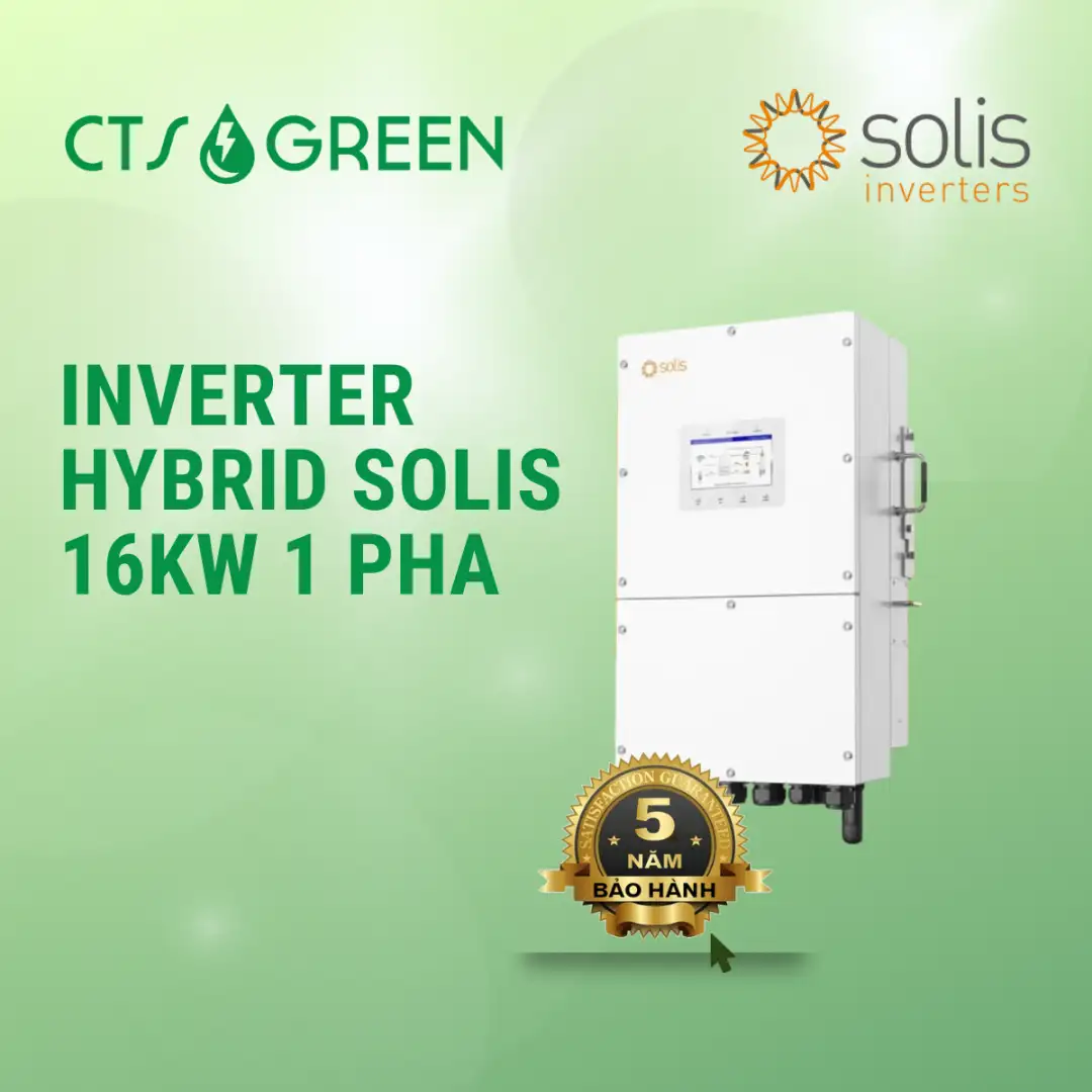 Inverter Hybrid Solis 16kW 1 Pha S6-EH1P16K03-NV-YD-L