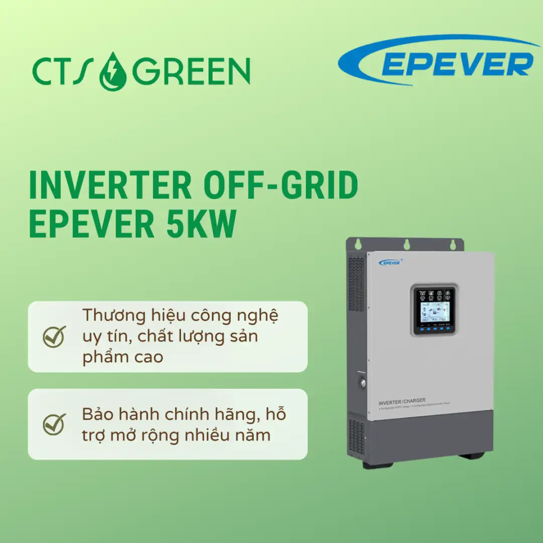 Inverter Off-grid EPEVER 5kW | UP5000-HM8042