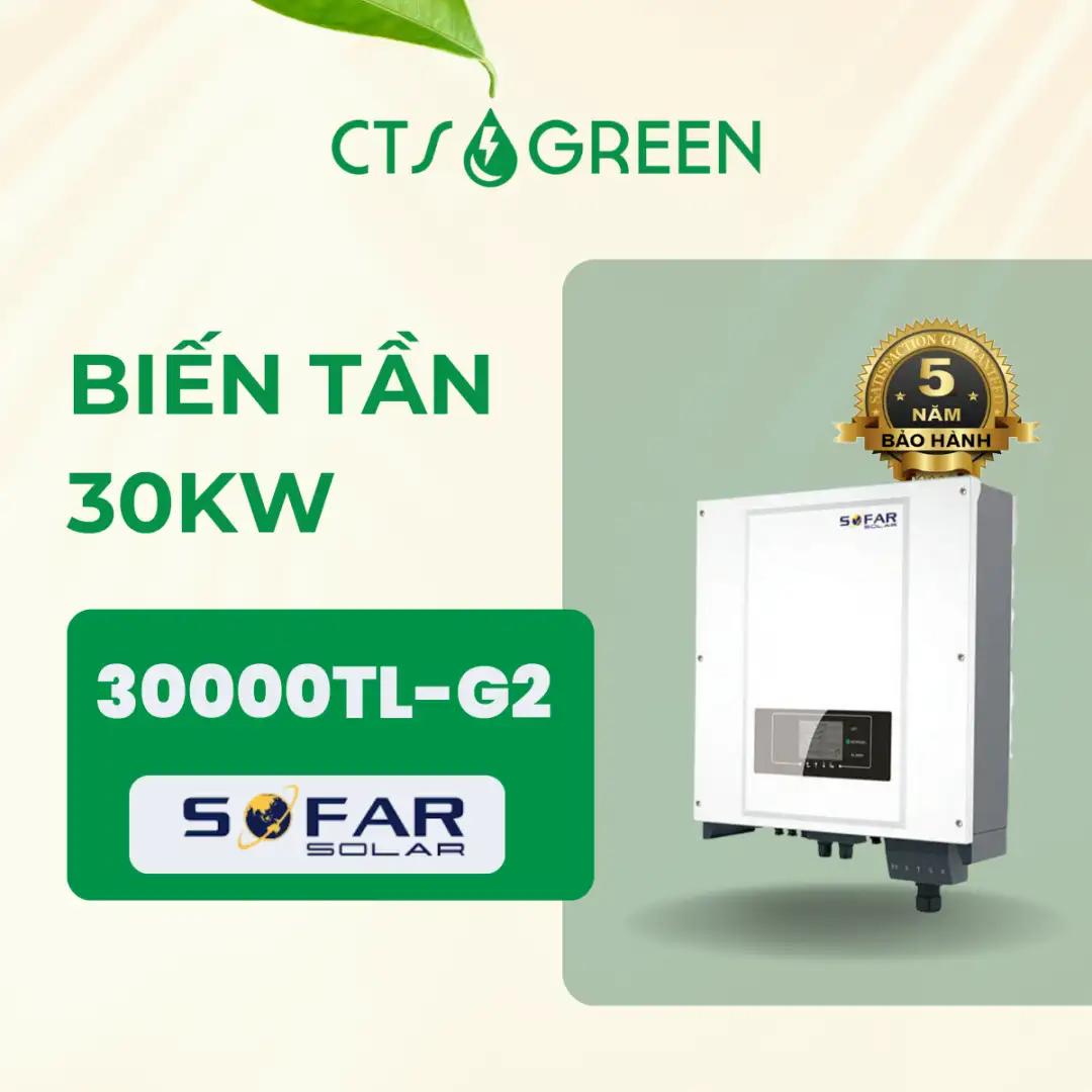 Inverter Sofar 30kW | Biến tần hòa lưới Sofar 30000TL-G2