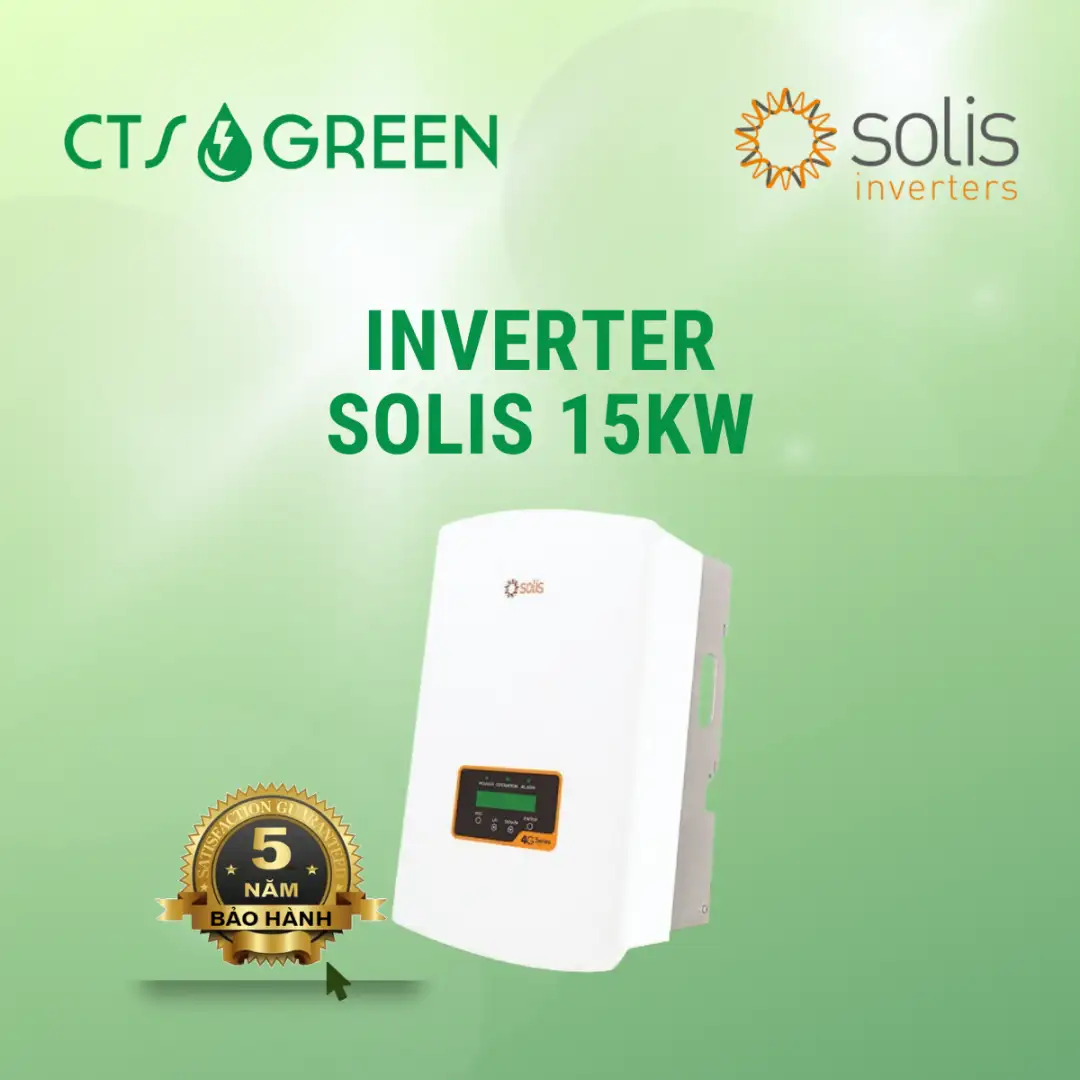 Inverter Solis 15kW | Biến tần hòa lưới Solis 1840 Inverter Solis 15kW | Biến tần hòa lưới Solis