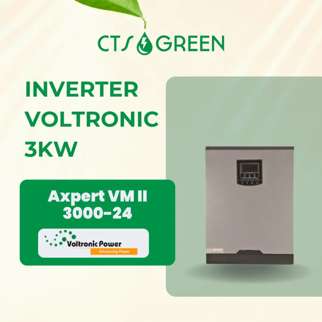 Inverter Voltronic 3kW | Biến tần độc lập Axpert VM II 3000-24 2652 Inverter Voltronic 3kW | Biến tần độc lập Axpert VM II 3000-24