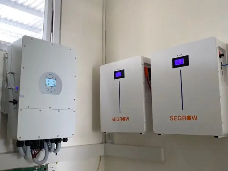 Inverter Hybrid Deye và pin lithium SEGROW