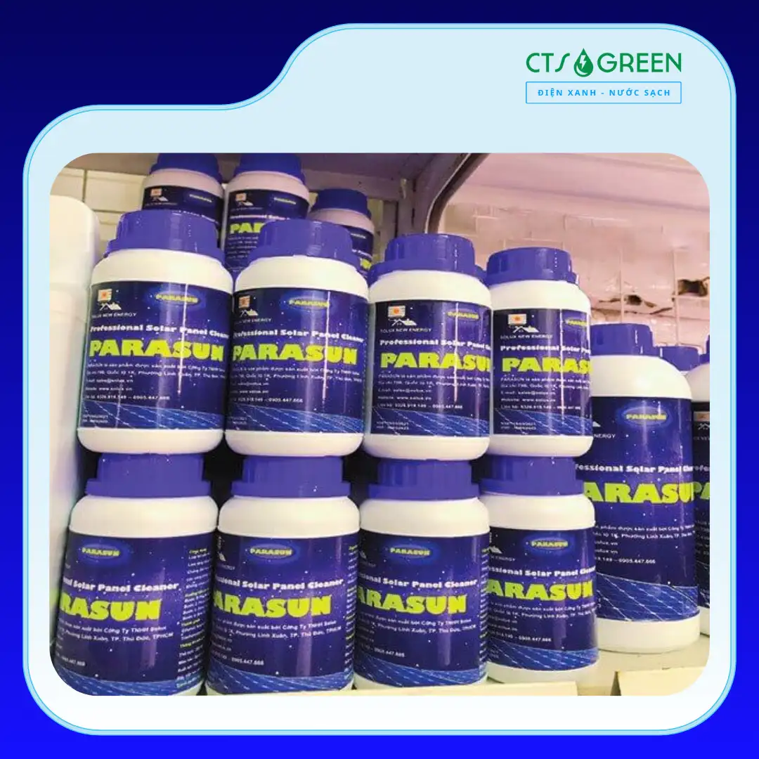 Dung dịch vệ sinh pin Mặt trời Parasun 3001 Dung dịch vệ sinh pin Mặt trời Parasun