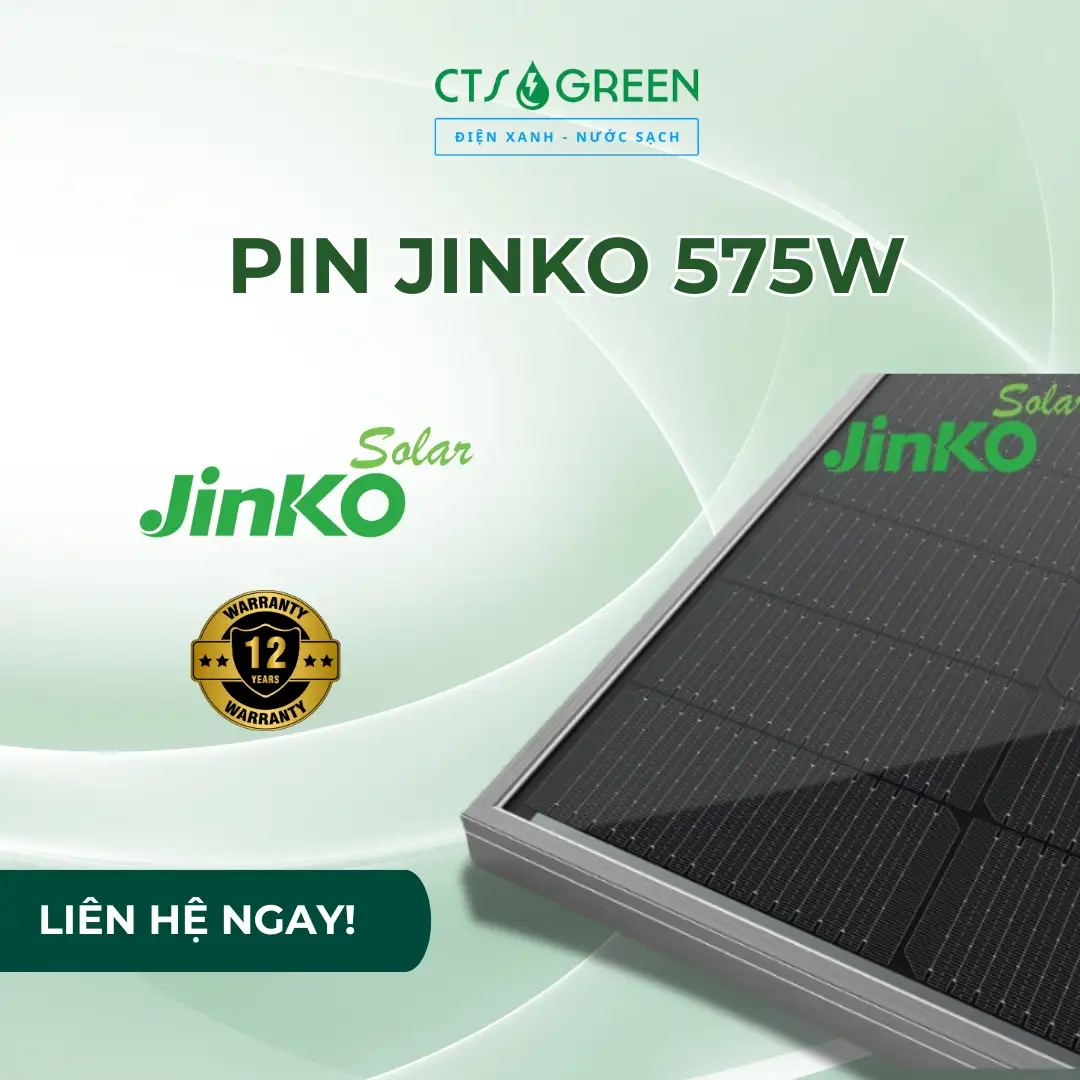 Giải pháp hòa lưới bám tải Zero Export, hệ thống điện mặt trời không phát ngược lưới 8283 Pin Jinko 575W | Pin N-type