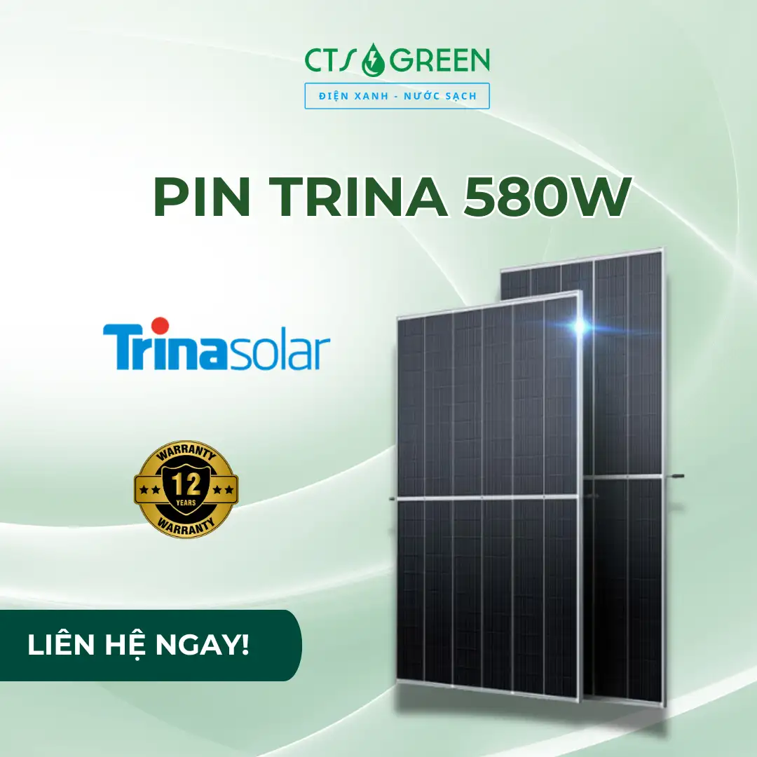 Pin năng lượng mặt trời Trina 580W