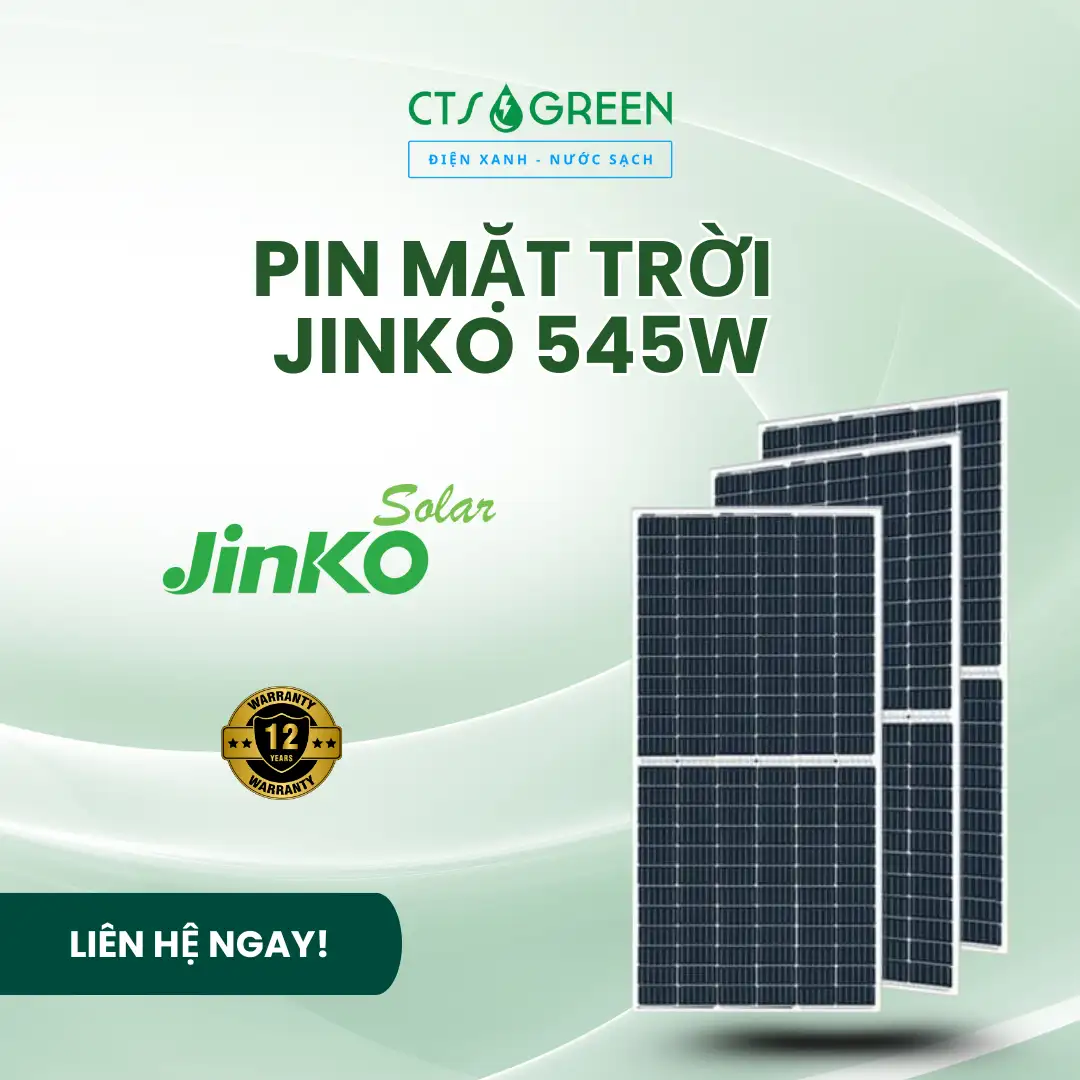 Pin mặt trời Jinko 545W