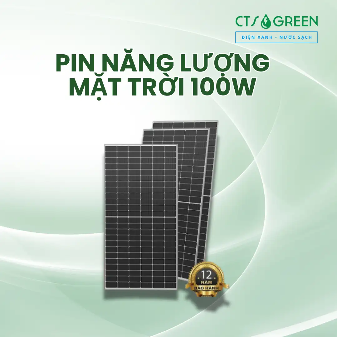 Pin năng lượng mặt trời 100W