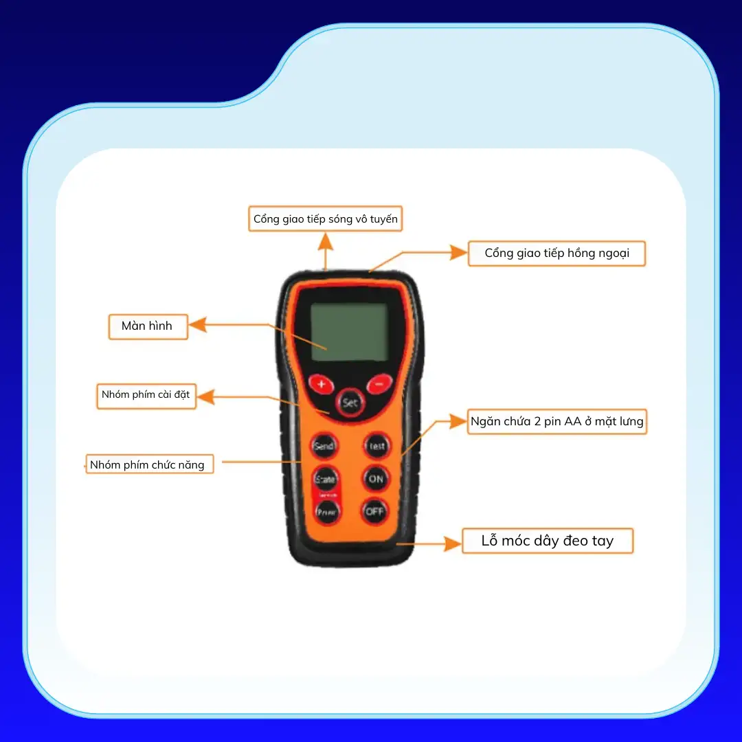 Remote SRNE CU-ALL 5 điều khiển đèn năng lượng mặt trời 3753 Remote SRNE CU-ALL 5 điều khiển đèn năng lượng mặt trời