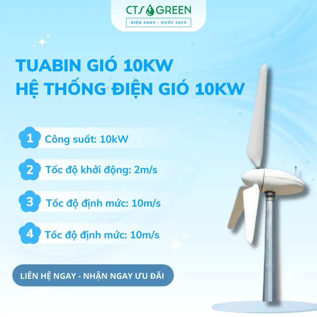 Tuabin Gió 10kW – Hệ thống Điện gió 10kW 2886 Tuabin Gió 10kW – Hệ thống Điện gió 10kW
