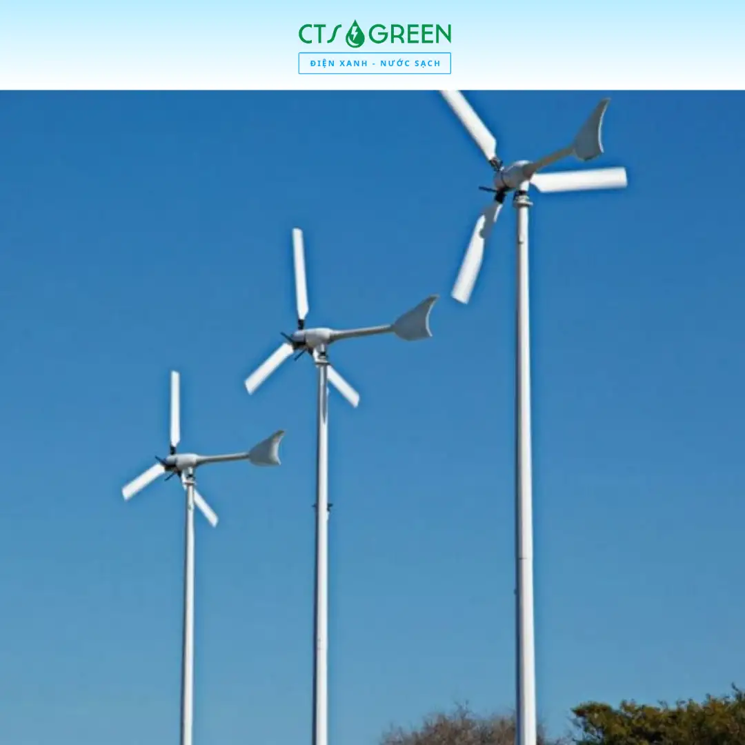 Tuabin Gió 5kW | Hệ thống Điện gió 5kW 2875 Tuabin Gió 5kW | Hệ thống Điện gió 5kW