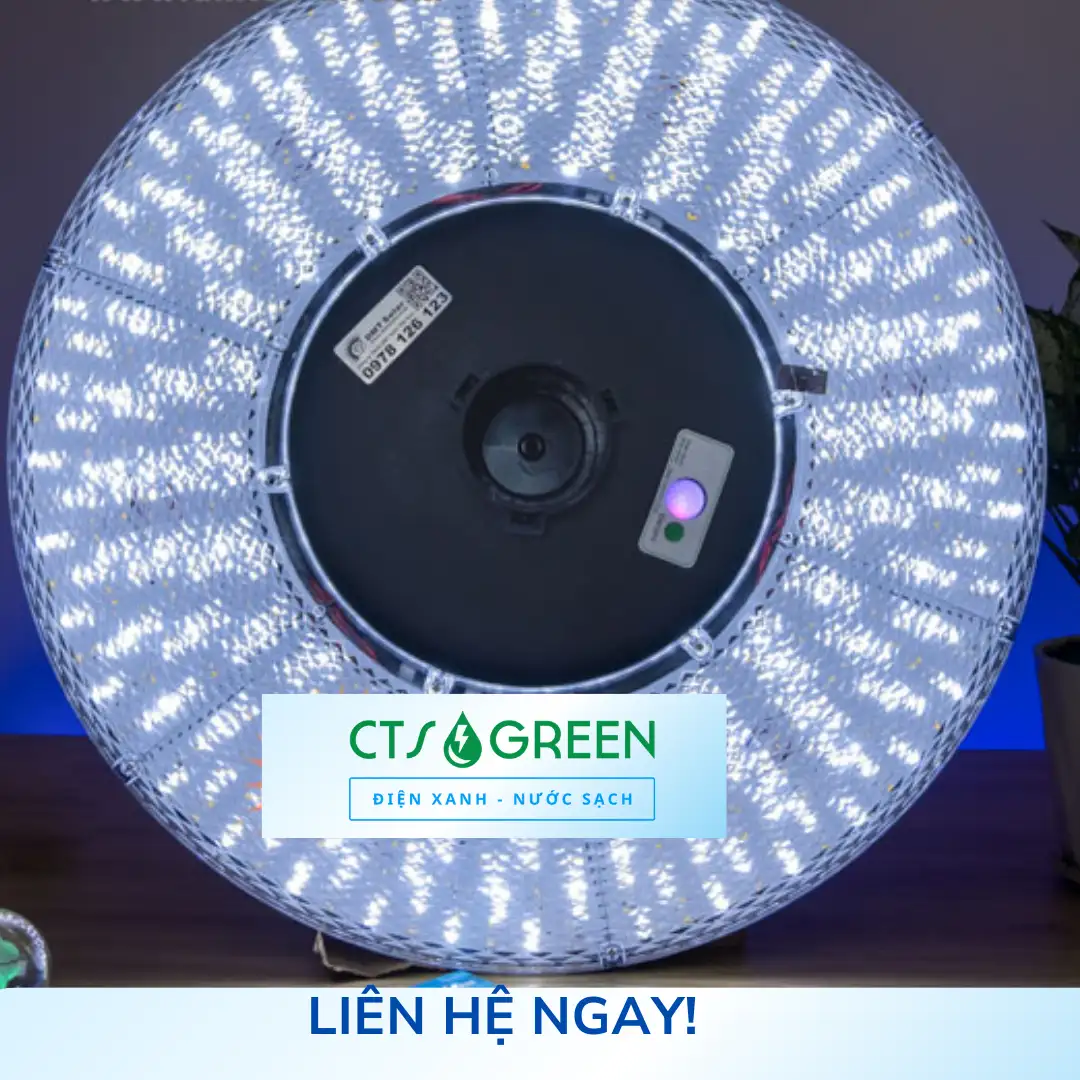 Đèn LED năng lượng mặt trời hình đĩa bay chiếu sáng sân vườn 1000W 7145 Đèn LED năng lượng mặt trời hình đĩa bay chiếu sáng sân vườn 1000W