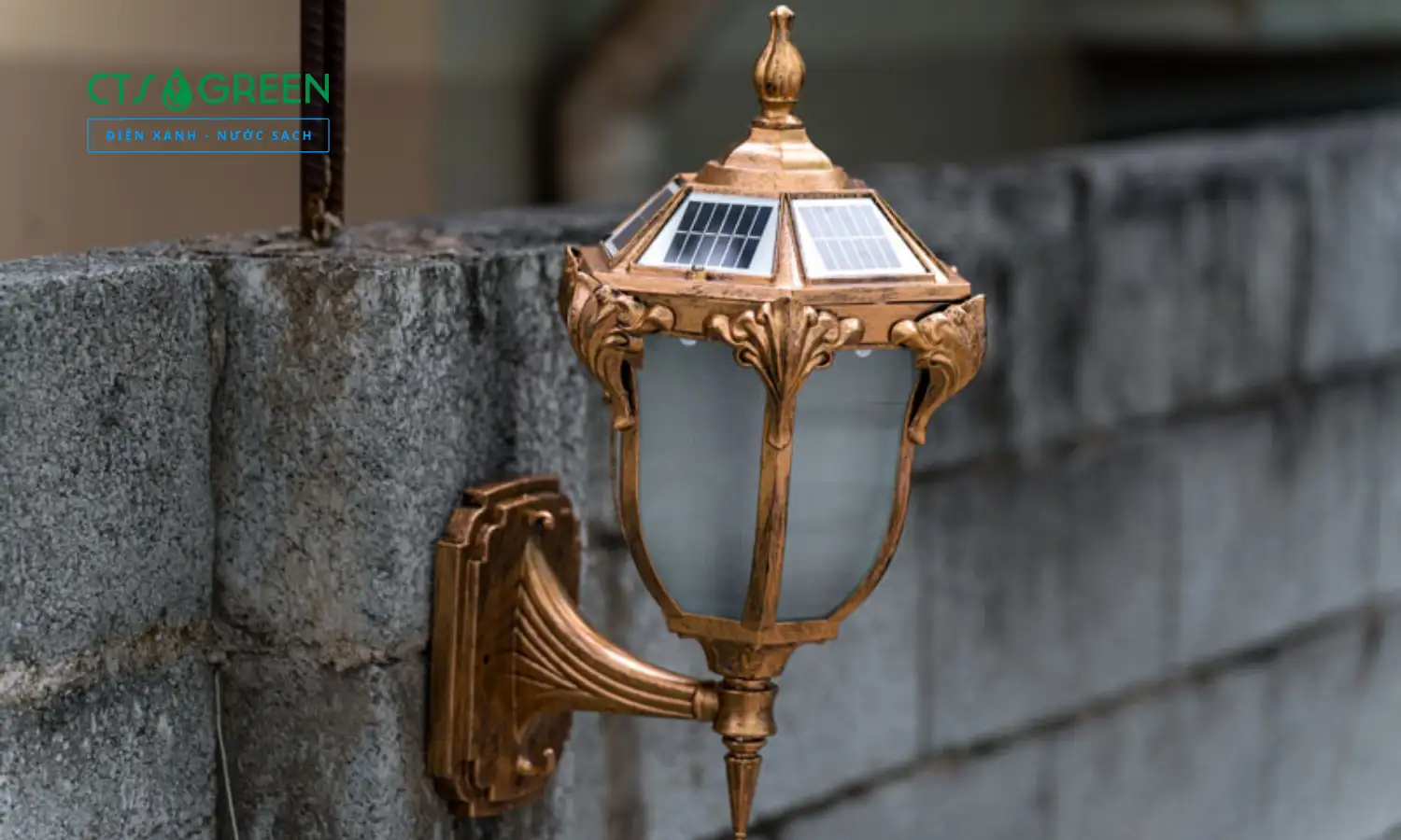 Đèn Năng Lượng Mặt Trời Treo Tường Cổ Điển TT23 5668 Đèn Năng Lượng Mặt Trời Treo Tường Cổ Điển TT23