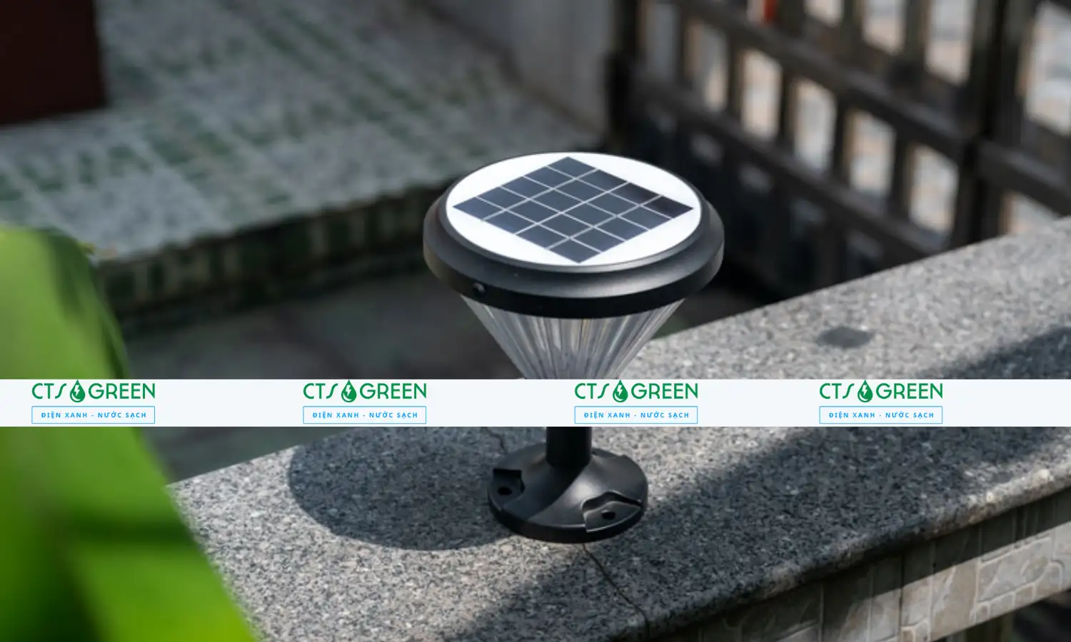 Đèn Cắm Đất Năng Lượng Mặt Trời CD07TR