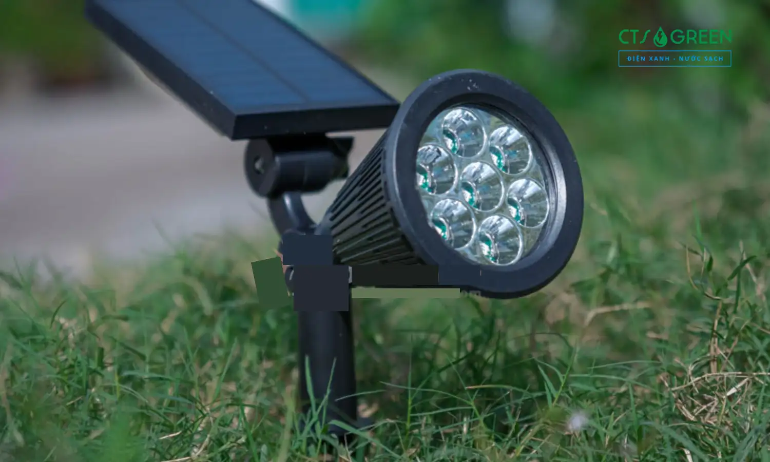 Đèn rọi tiểu cảnh sân vườn năng lượng mặt trời RC07 - RGB (7 LED - 7 Màu) 6173 Đèn rọi tiểu cảnh sân vườn năng lượng mặt trời RC07-RGB