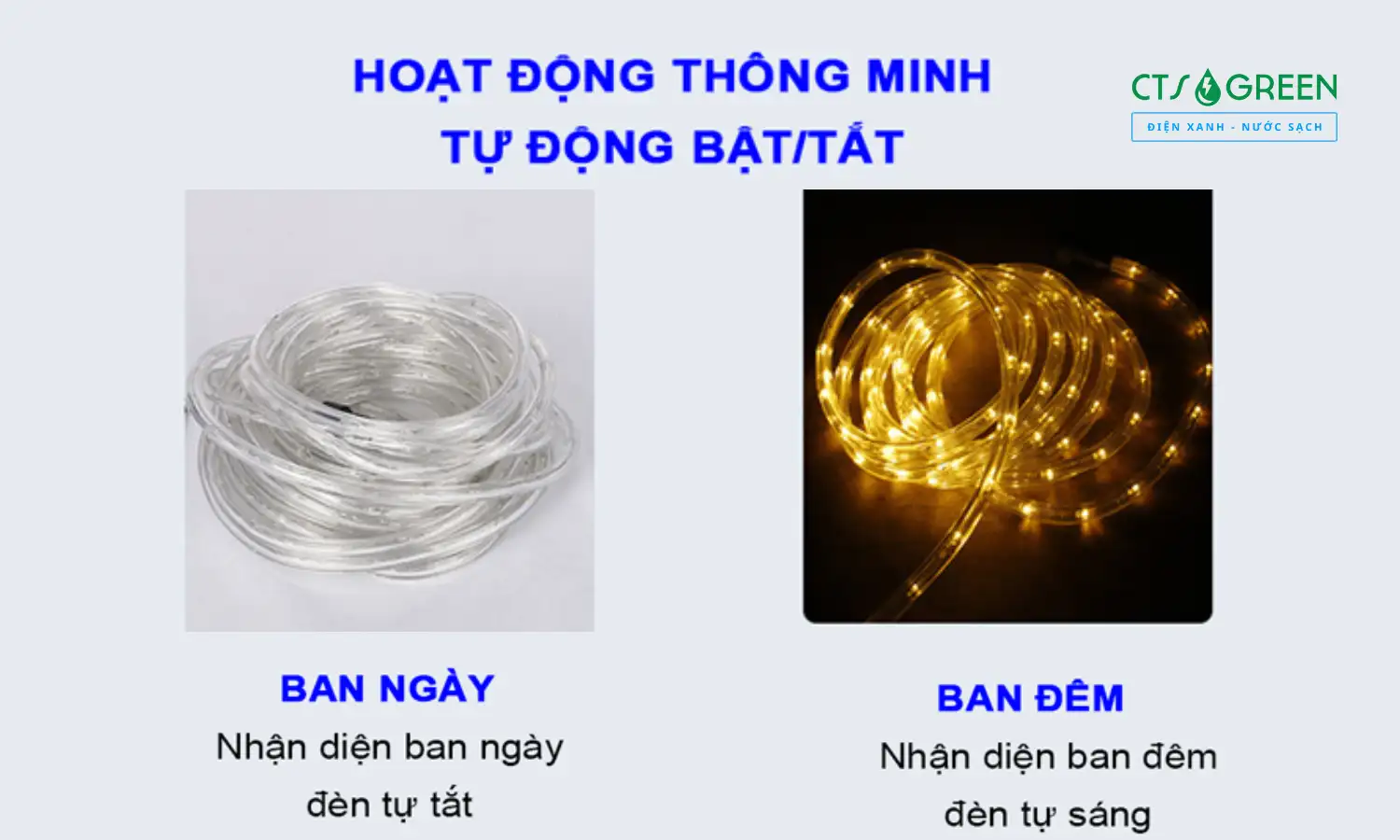 Dây LED vàng năng lượng mặt trời 20m LD22 - 20V 6792 Dây LED vàng năng lượng mặt trời 20m LD22 - 20V