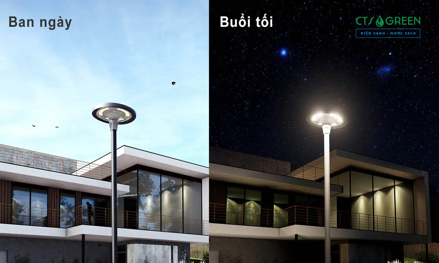 Đèn UFO đổi màu năng lượng mặt trời - nhôm đúc UFO - EW1200 - RGB 6915 Đèn UFO đổi màu năng lượng mặt trời - nhôm đúc UFO - EW1200 - RGB