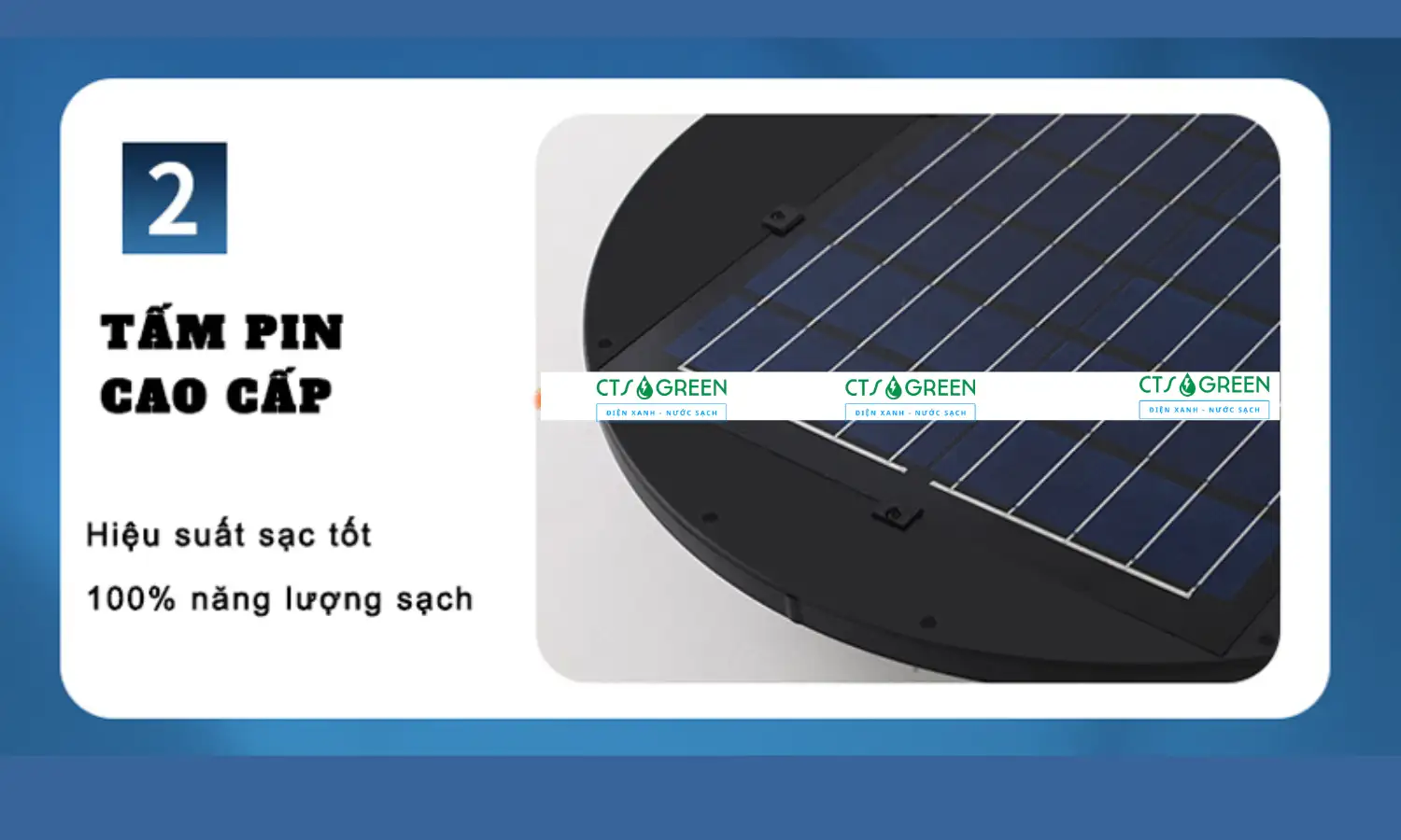 Đèn UFO năng lượng mặt trời Saco 1000W [UFO - 1000SA]