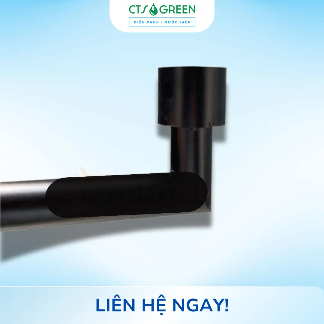 Cần đèn chữ L đèn UFO năng lượng mặt trời 6966 Cần đèn chữ L đèn UFO năng lượng mặt trời
