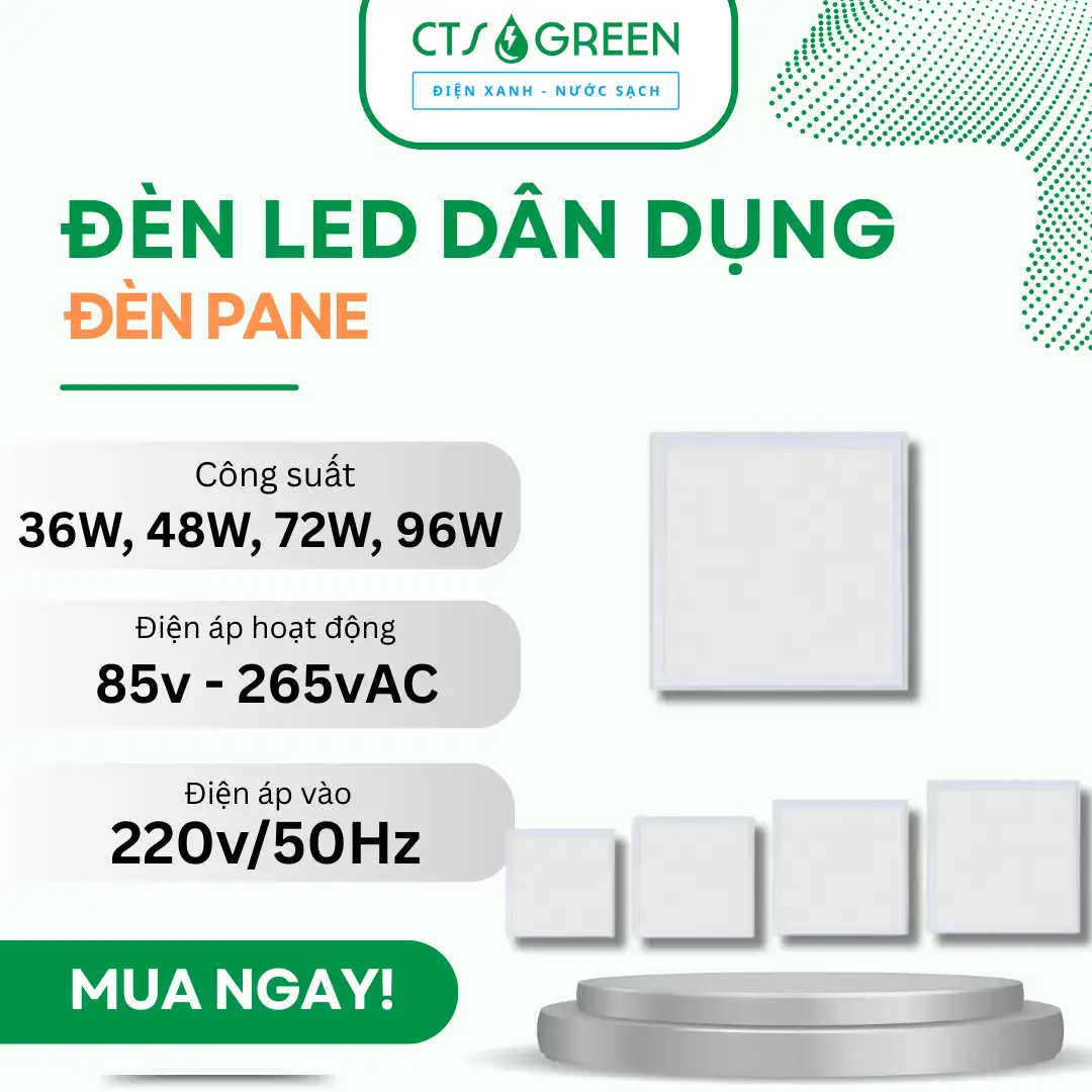 Đèn Panel Mẫu [SA-PN01] 36W-96W | Saco
