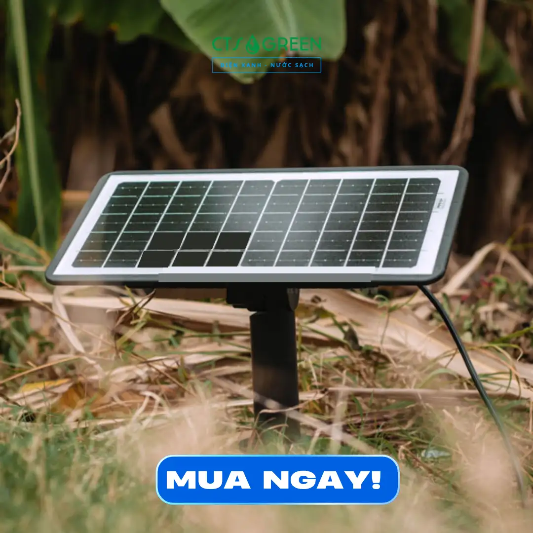 Dây LED vàng năng lượng mặt trời 20m LD22 - 20V 6792 Dây LED vàng năng lượng mặt trời 20m LD22 - 20V