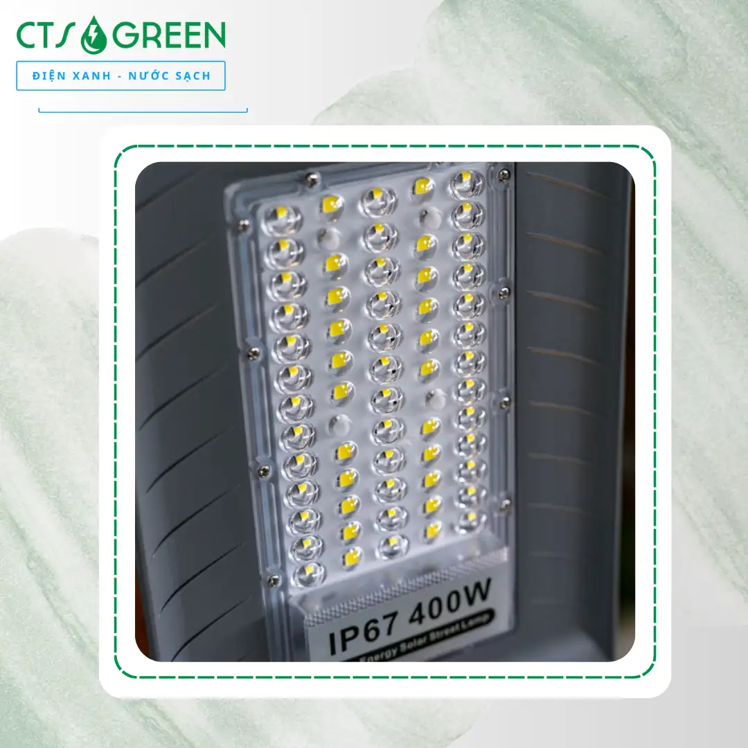Đèn Đường Năng Lượng Mặt Trời 400W D-SA400B 4159 Đèn Đường Năng Lượng Mặt Trời 400W D-SA400B